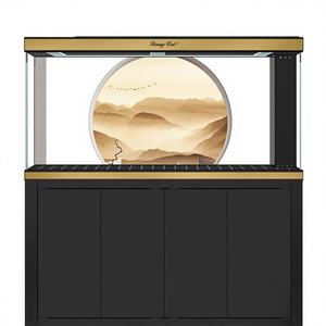 Acuario Personalizado, Rectangular, Grande, <span class=keywords><strong>de</strong></span> Agua Salada, Ecológico, <span class=keywords><strong>de</strong></span> Plástico, con Filtro <span class=keywords><strong>de</strong></span> 220v para Sala <span class=keywords><strong>de</strong></span> Estar - Product Image 2