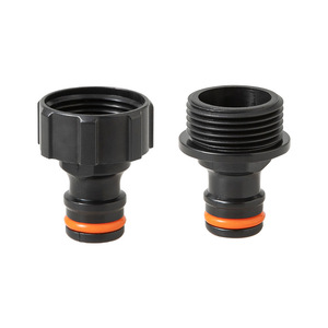 ABS Nhựa Nam Vườn Nước Kết Nối ANSI Tiêu Chuẩn 3/4 ''Đường Kính Thô Răng Núm Vú Doanh Bên Ngoài Chủ Đề Vòi Nước <span class=keywords><strong>1.5M</strong></span> Nước - Product Image 1