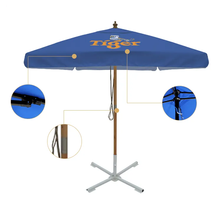 Garden patio umbrella strip beach swimming pool umbrella
