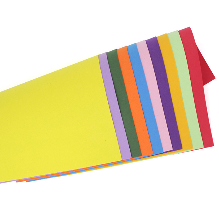 DIY Children Handmade Craft A4 Papers Sheets Plain EVA Foam Paper