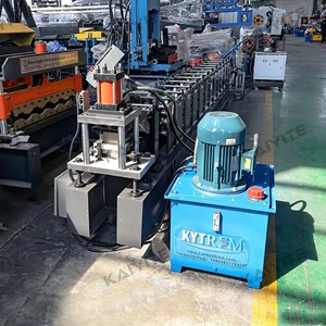 Nouvelle Machine de Formage de Tuiles KYT Omega PLC, Machine de Profilage, Pompe Moteur, Support pour Bobines d'Acier GI/PPGI, pour Volets Roulants Industriels - Product Image 2