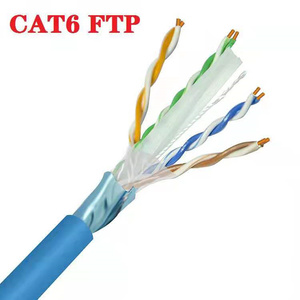 Usine 23awg 4 paires intérieur extérieur Cat6 <span class=keywords><strong>Rj45</strong></span> <span class=keywords><strong>cat</strong></span> <span class=keywords><strong>6</strong></span> Ethernet Utp Lan câble réseau 1000ft <span class=keywords><strong>prix</strong></span> du rouleau - Product Image 5