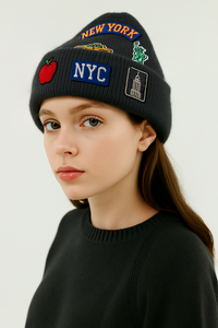 Bán Buôn Unisex Mùa Đông Mùa Thu Phổ Thông Nylon <span class=keywords><strong>Beanie</strong></span> Hats-100% Nylon Du Lịch Ấm Áp - Product Image 2