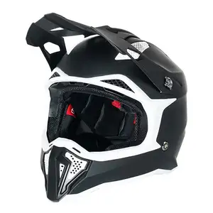 ECE R22.06 Personalizado ABS Full Face Cross Sec Casco Motocicleta Múltiples colores