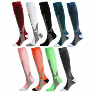 High Quality Compression <b>Running</b> <b>Socks</b> Knee High Graduated Nurse Compression <b>Sock</b> Coolmax Compression <b>Socks</b> - Product Image 1