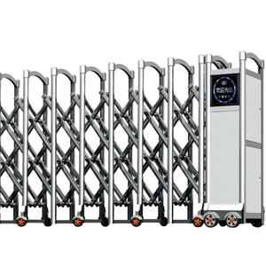 Portail coulissant automatique rétractable en acier inoxydable pour allée, salle de sport, extérieur, usine, école - Durable - Vente chaude - Product Image 3