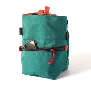 Sac de craie d'escalade personnalisé avec logo, en tissu plastique recyclé écologique, fermeture auto-agrippante, unisexe, pour bouldering - Product Image 3