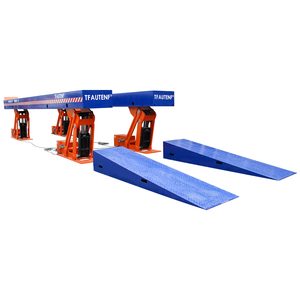 Elevador de Tijera de Servicio Pesado TFAUTENF de 40 Toneladas con Elevación de 1.7 m, Plataforma en el Suelo, ODM/OEM para Vehículos Pesados - Product Image 1