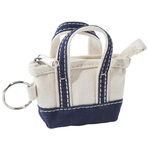 Mini tote <b>bag</b> <b>charm</b>, earphone organizer, keychain, canvas <b>bag</b>, coin purse <b>charm</b>, small canvas <b>bag</b> with zipper - Product Image 5