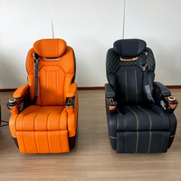 Sièges de capitaine électriques de luxe pour voiture avec accoudoir, écran tactile, double repose-jambes, chauffage et refroidissement, vente en gros d'usine OEM