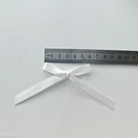 Ruban en polyester argenté Hanfan, largeur 1 cm, couleur unie, pour nœuds, présentoirs de fenêtre, arrière-plans de mariage, emballage de ballons et cadeaux