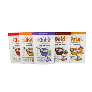 Pochette debout DoyPack avec logo personnalisé sac d'emballage alimentaire flexible pochettes debout à fermeture éclair sacs d'emballage pour granola <span class=keywords><strong>yaourt</strong></span> - Product Image 2