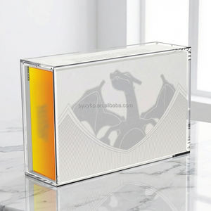 เคสอะคริลิคแม่เหล็กแข็งแรงสำหรับ Charizard ultra Premium Collection BOX TCG UPC Display Protector ขาตั้งใส - Product Image 3
