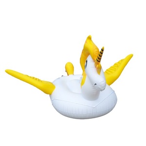 B01 vàng đôi Inflatable núi PVC Inflatable động vật thủy sinh <span class=keywords><strong>Unicorn</strong></span> núi vòng tròn bơi <span class=keywords><strong>Float</strong></span> rồng ngựa hồ bơi <span class=keywords><strong>Float</strong></span> - Product Image 4