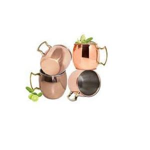 Haute vente plaqué or bière tasse cuivre métal bière tasse plage haut de gamme Cocktail moscou Mule cuivre tasse - Product Image 3