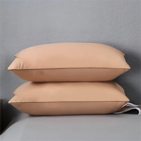 Oreillers en polyester Hilton à ligne simple, 1000g, vente en gros, pour hôtels et maisons