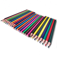 Crayons de couleur hexagonaux sans bois de haute qualité, 6 à 48 pièces, LAPICES LAPIZ HB, crayons de couleur en vrac, ensemble d'art, crayons de couleur