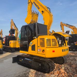 Mini-excavatrice Komatsu Pc70-8 d'occasion d'origine japonaise, 7 tonnes, Komatsu Pc70-8 Pc70 Pc78, machine de terrassement avec EPA - Product Image 2