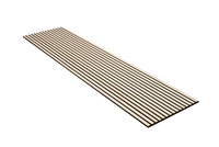 Panneaux de bois décoratifs décoration murale panneau acoustique intérieur panneau acoustique en bois à lamelles MDF prix pour mur et plafond