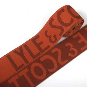Diseño de Letras en Jacquard, Material de Hilo de Poliéster/Látex Elástico para Calzoncillos Boxer, Banda Elástica para la Cintura - Product Image 1