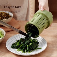 Handmatige saladecentrifuge, draagbare groentewasser & -droger