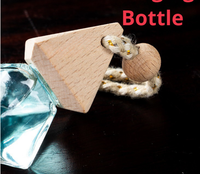 Diffuseur de parfum suspendu pour voiture en verre personnalisé à évaporation naturelle, prix usine, design unique JinYuYaoChen JYYC-007, longue durée