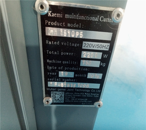 6090 1209 Automatic <strong>Folding</strong> Cloth Material Fabric Cotton KAEMI Cutting Plotter <strong>Machine</strong> - Product Image 4