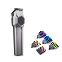 Kit de toilettage électrique multifonction 5-en-1 personnalisé pour hommes, étanche IPX7, rechargeable par USB, tondeuse à cheveux et rasoir 7000-9000 tr/min
