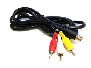 Nuevo Cable AV de Repuesto para <span class=keywords><strong>Sega</strong></span> Genesis 2/<span class=keywords><strong>Mega</strong></span> <span class=keywords><strong>Drive</strong></span> 2 y <span class=keywords><strong>3</strong></span>, Cable de Video Estéreo AV para TV, Cable RF de Repuesto Nuevo - Product Image 4