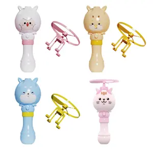 Máquina de Burbujas con Diseño de Libélula de Bambú, <span class=keywords><strong>Lanzador</strong></span> de Burbujas Voladoras para Niños, Juguete para Jugar al Aire Libre, Pistola de Burbujas, Regalo de Verano, Artículos Nuevos - Product Image 1