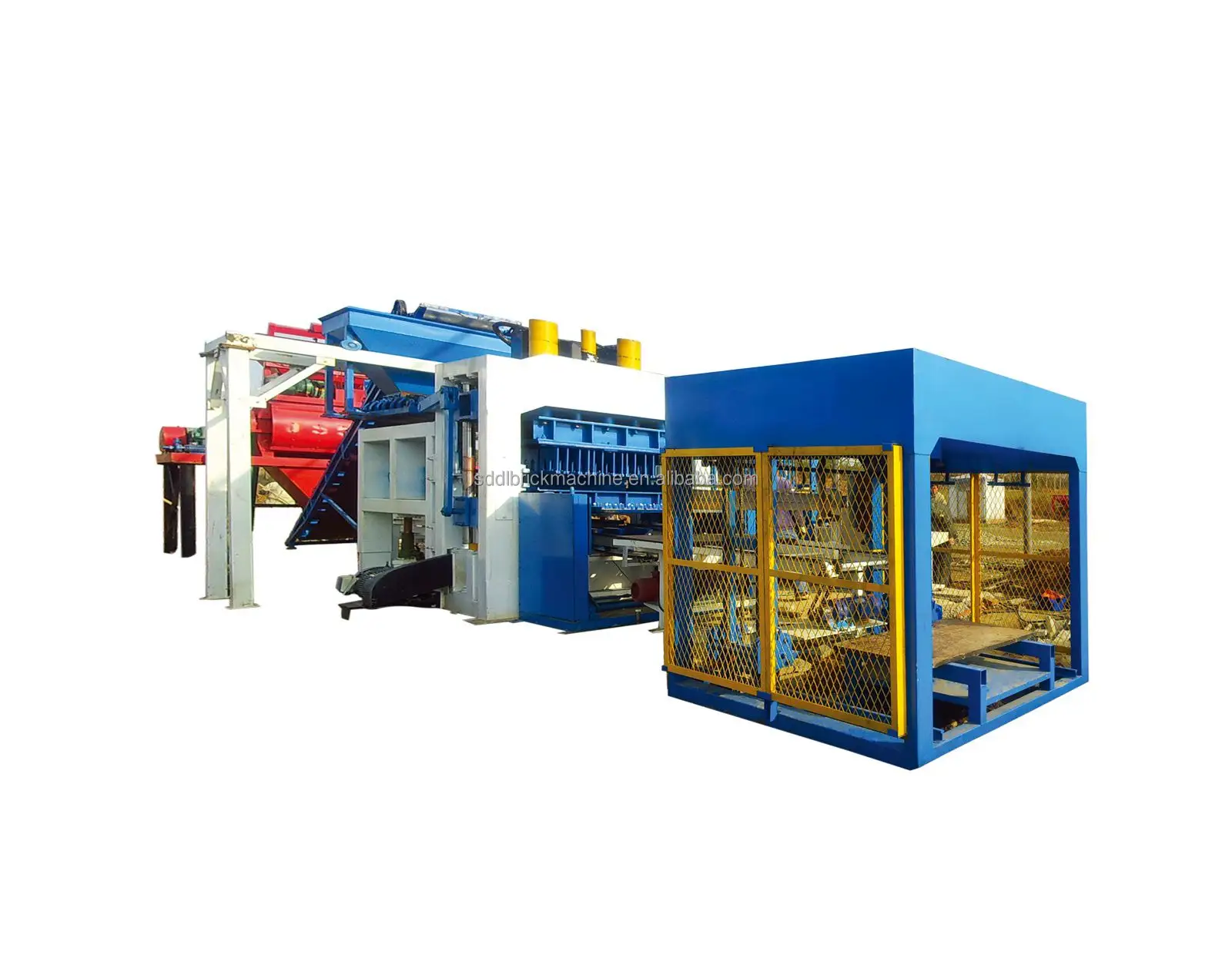 Factory price DL-1000-E manual concrete block machine for sale High capacity fully automatic cement block moulding machine
