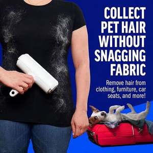 Rodillo Removedor de Pelo de Mascotas Ecológico y Personalizable, Cepillos Autolimpiantes Reutilizables para Alfombras, Removedor de Pelo de Perro y Gato para Ropa - Product Image 6
