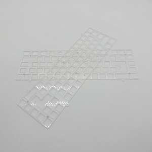 Estructura de Soporte para Teclado Transparente de PC, Mecanizada por CNC, Componente de Teclado de Plástico - Product Image 1