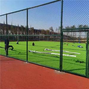 Clôture en treillis métallique pour stade sportif, hauteur personnalisée, verte, durable, anti-UV, pour extérieur, filet de sécurité pour aire de jeux - Product Image 6