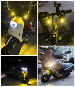 M2 gpne 45W MINI 1.5นิ้ว LED Matrix เลนส์จอแบนตัดสายรถจักรยานยนต์รถยนต์หลอดไฟหน้ากระจายความร้อนอย่างรวดเร็ว - Product Image 3