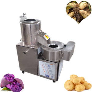 Machine à éplucher le taro facile à nettoyer, machine électrique pour laver et éplucher les pommes de terre, éplucheur multifonction pour pommes de terre - Product Image 6
