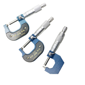 Shan Wall Thickness <b>Micrometer</b> 0-25mm 0.01mm Ball Head Outside <b>Micrometer</b> - Product Image 3