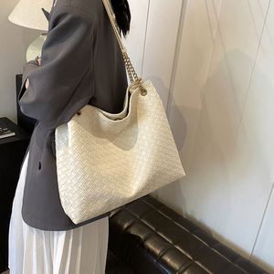 Bolsos de Mano de PU Tejido a la Moda, Bolsos de Gran Capacidad, Impermeables, de Cuero - Product Image 5