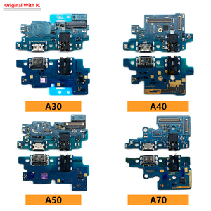 Connecteur de port de charge USB 100% <span class=keywords><strong>original</strong></span> pour <span class=keywords><strong>Samsung</strong></span> A01 Core A10 A10E A11 A20 A20E A30 <span class=keywords><strong>A40</strong></span> A50, câble flexible de carte mère - Product Image 2