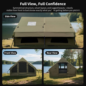 Carpa Inflable de Tela Oxford 300D, Una Habitación, Uso en las Cuatro Estaciones, Portátil, para Actividades al Aire Libre, Team Building y Camping - Product Image 5