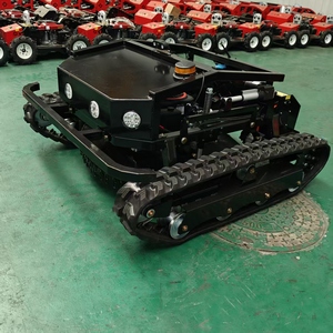 Tondeuse à gazon automatique tout-terrain 800 mm télécommandée, robot tondeuse multifonctionnel à chenilles pour le désherbage de jardin - Product Image 6