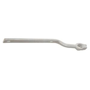 Correa de acero galvanizada Quan Pham para pared, ASTM A-153, tres orificios de montaje de 9/16 pulgadas espaciados a 8 pulgadas de distancia, alta calidad - Product Image 4