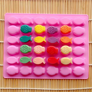 Molde de Silicona para Chocolate con Forma de Pezito, Mini, Lindo, para Fondant y Fudge Hecho a Mano - Product Image 6