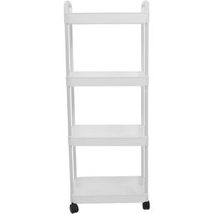 Wholesale Multi-layer Household Storage Rack <b>Wheeled</b> <b>Trolley</b> Bathroom Living Room Floor Rolling Snack - Product Image 1