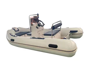 CE 12ft RIB360 Orca/PVC/Hypalon Rigid 유리 섬유 선체 풍선 부드러운 보트 조정