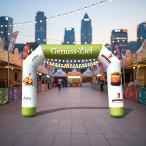 Arche gonflable géante personnalisée avec logo, toile de fond photo pour mariage/festival Pride/<span class=keywords><strong>ouverture</strong></span> de magasin/promotion en centre commercial/entrée de marché - Product Image 4