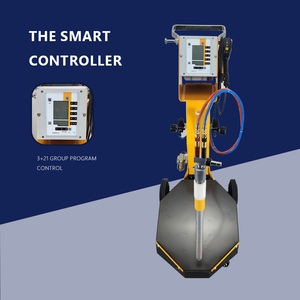 فرن تجفيف الطلاء بالمسحوق ذكي يتم التحكم فيه بواسطة PLC من KFB، مسدسات رش عالية الجودة، قاعدة فولاذية، معدل شحن مسحوق عالي - Product Image 4