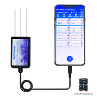 HONDE Fabricant Capteur de sol USB Type-c Sortie RS485 3 en 1 Capteur NPK de sol intégré Support APP