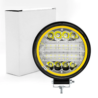 Barre lumineuse LED tout-terrain 4 pouces, faisceau combiné large et spot, projecteur, feux de jour 12V 120W pour Jeep, VTT, UAZ, 4x4, camion