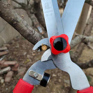 กรรไกรตัดแต่งกิ่งไม้ 45-60 ซม. สแตนเลส หัวตรง สำหรับตัดหญ้า สีแดง ขัดเงาอย่างดี ผลิตในจีน - Product Image 5